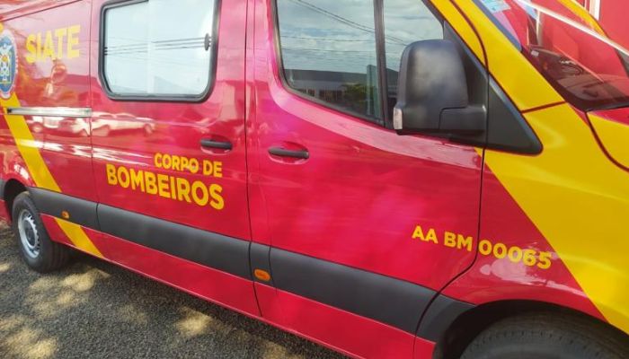 Foto: Adilson Nogueira RCA Candói - Corpo de Bombeiros procura homem desaparecido no Rio Cavernoso